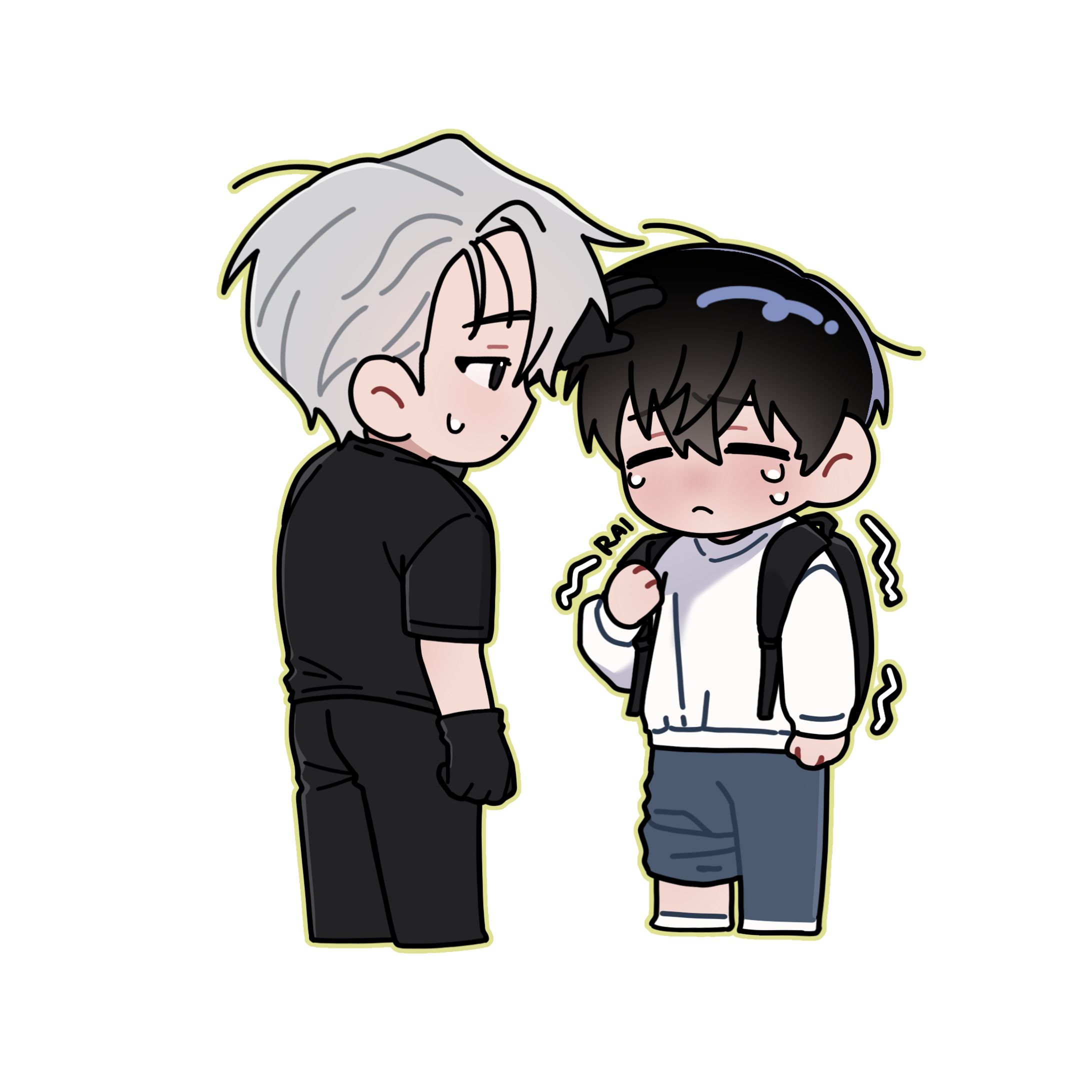 Chibi Lee Hyunmook x Yang Yohan-1