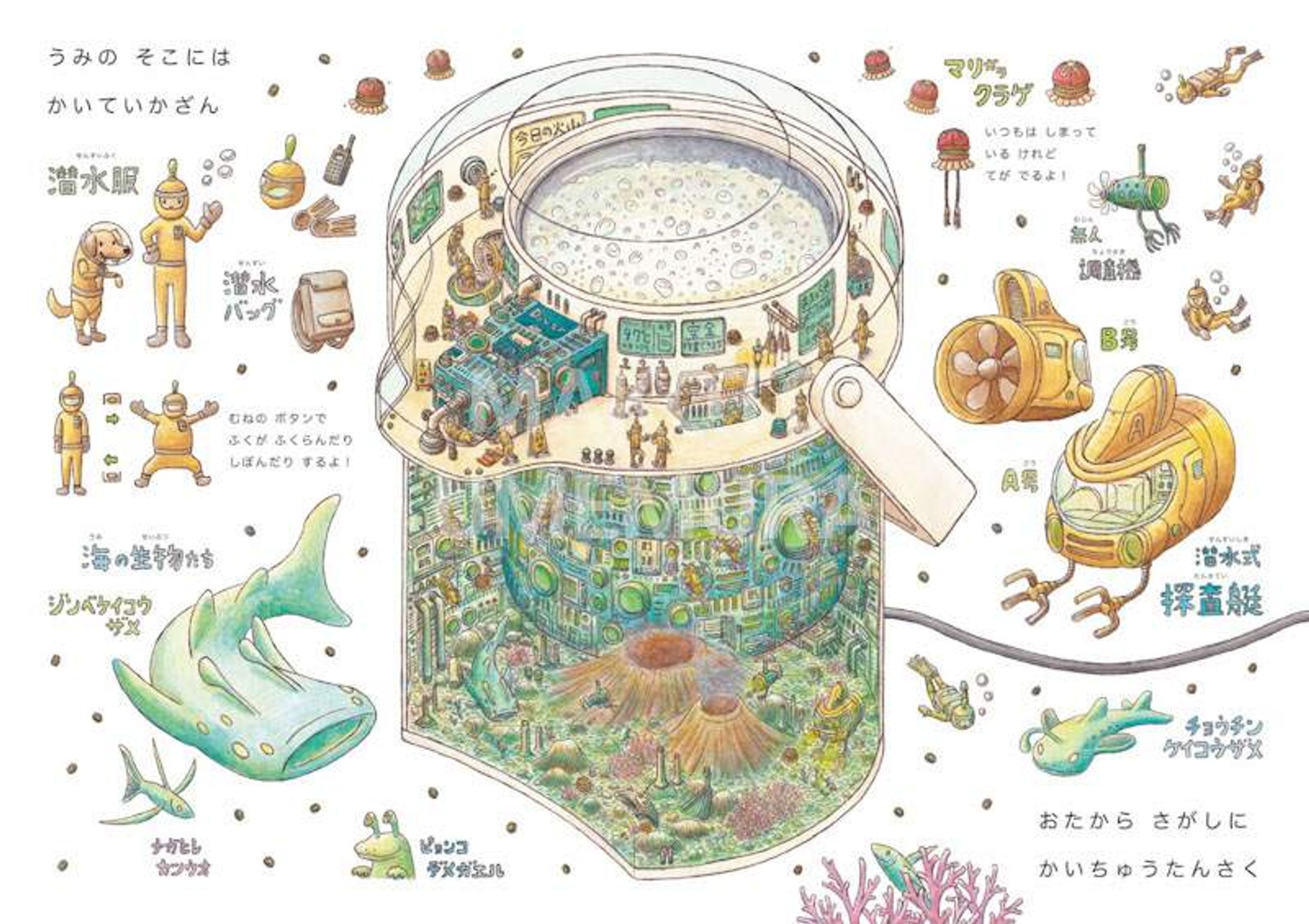 家電のなかはホントはね 電気ポットのなか-1