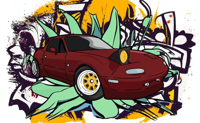 NAロードスターイベント用イラスト