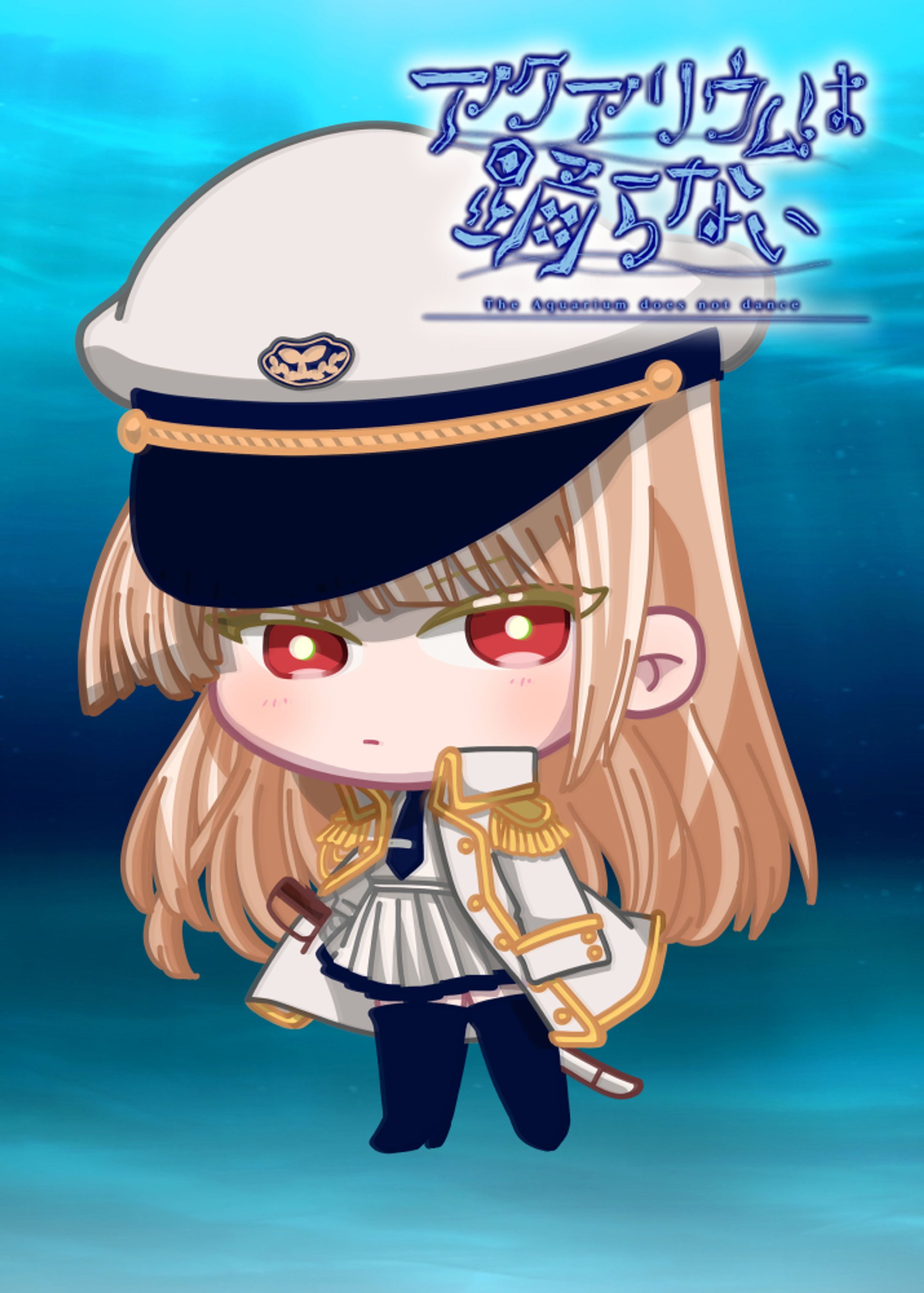 【ファンアート】ミニキャラレトロ大佐-1