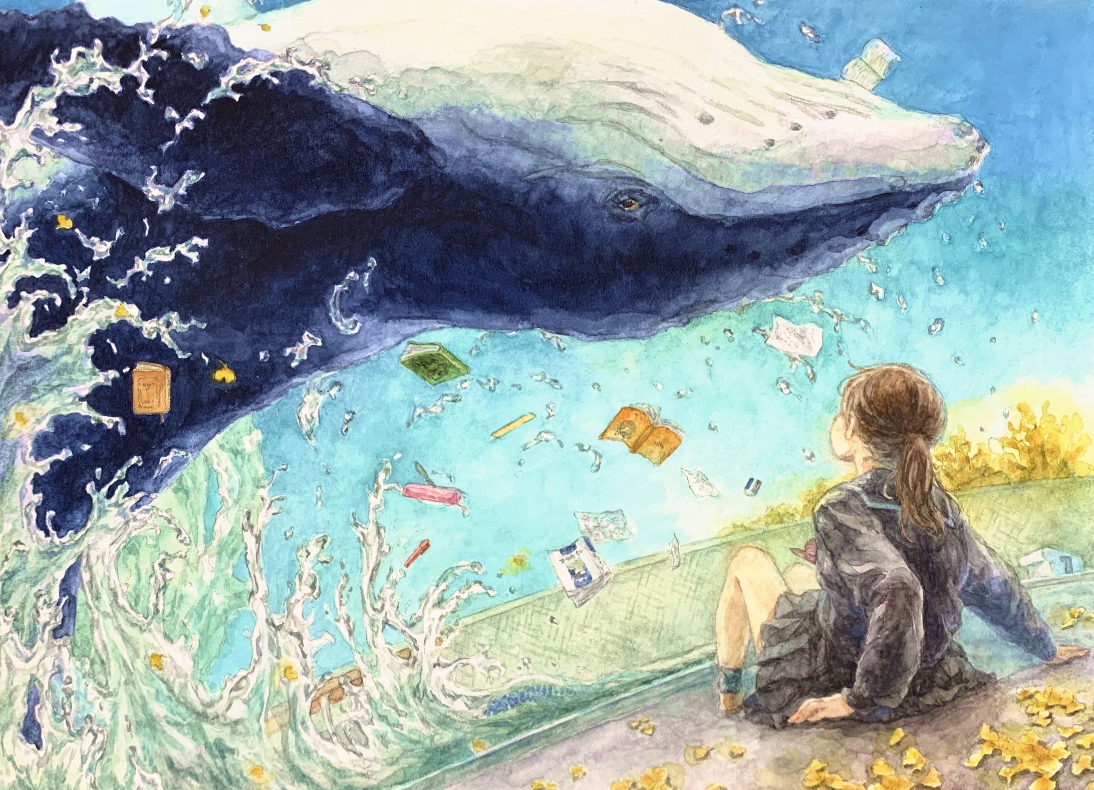 過去の水彩イラスト まとめ-1