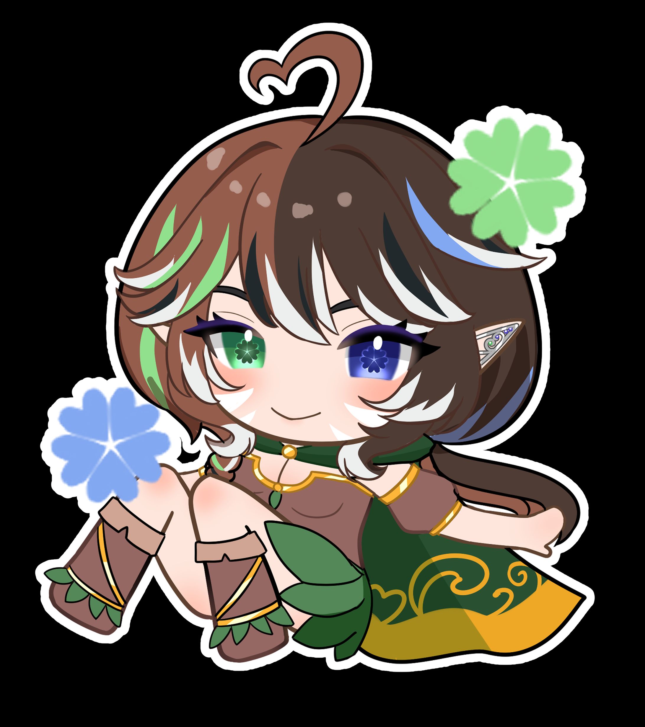 Freyah ArtRaffle Chibi by fincat-1