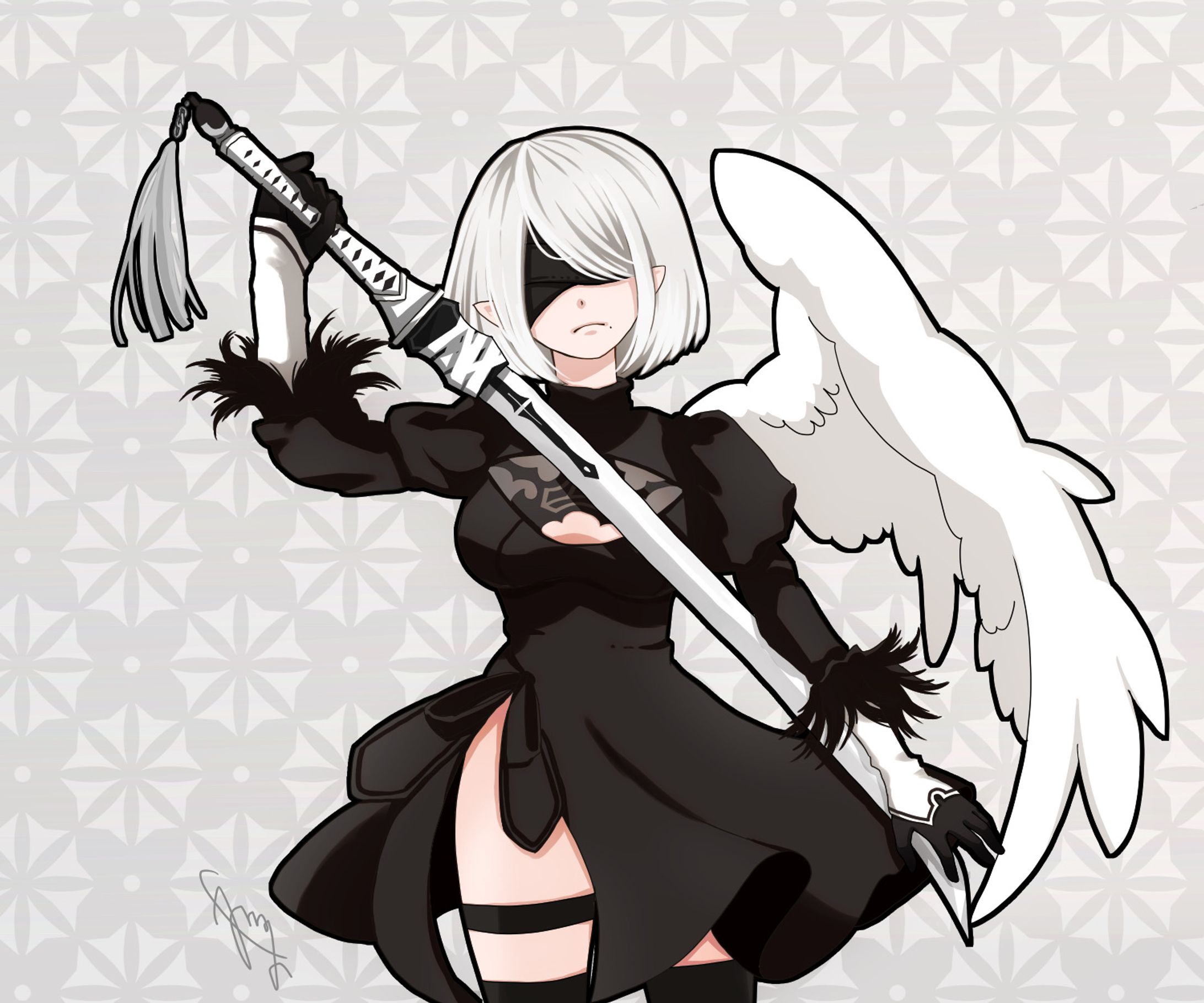 2b ファンアート-1