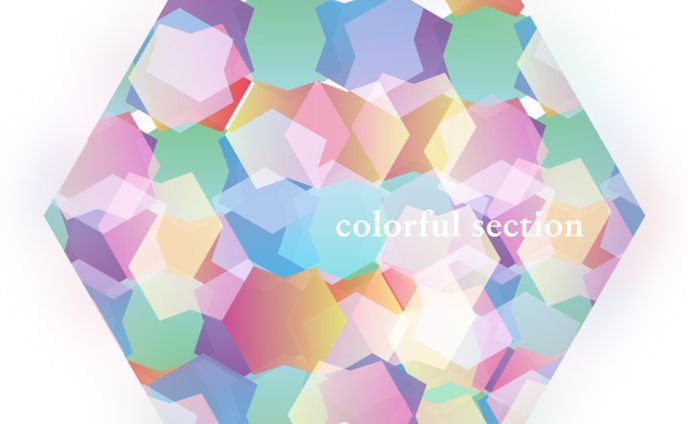 colorful section