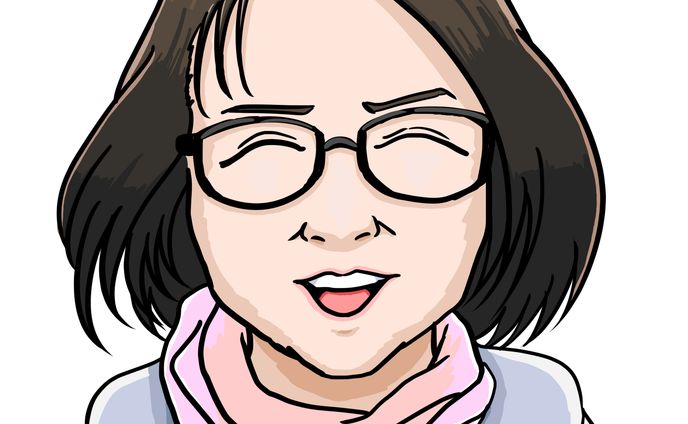 個人事業主似顔絵