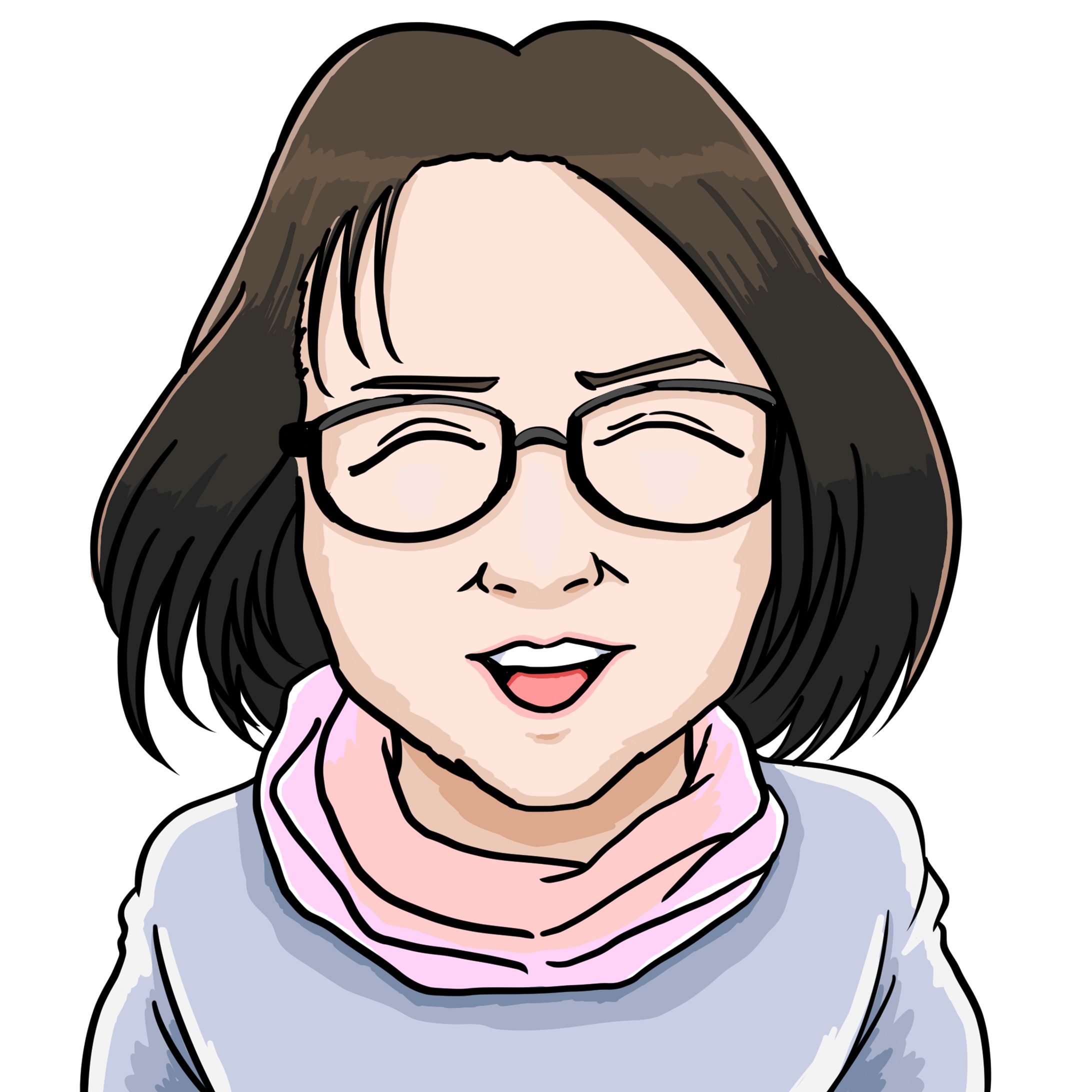 個人事業主似顔絵-1