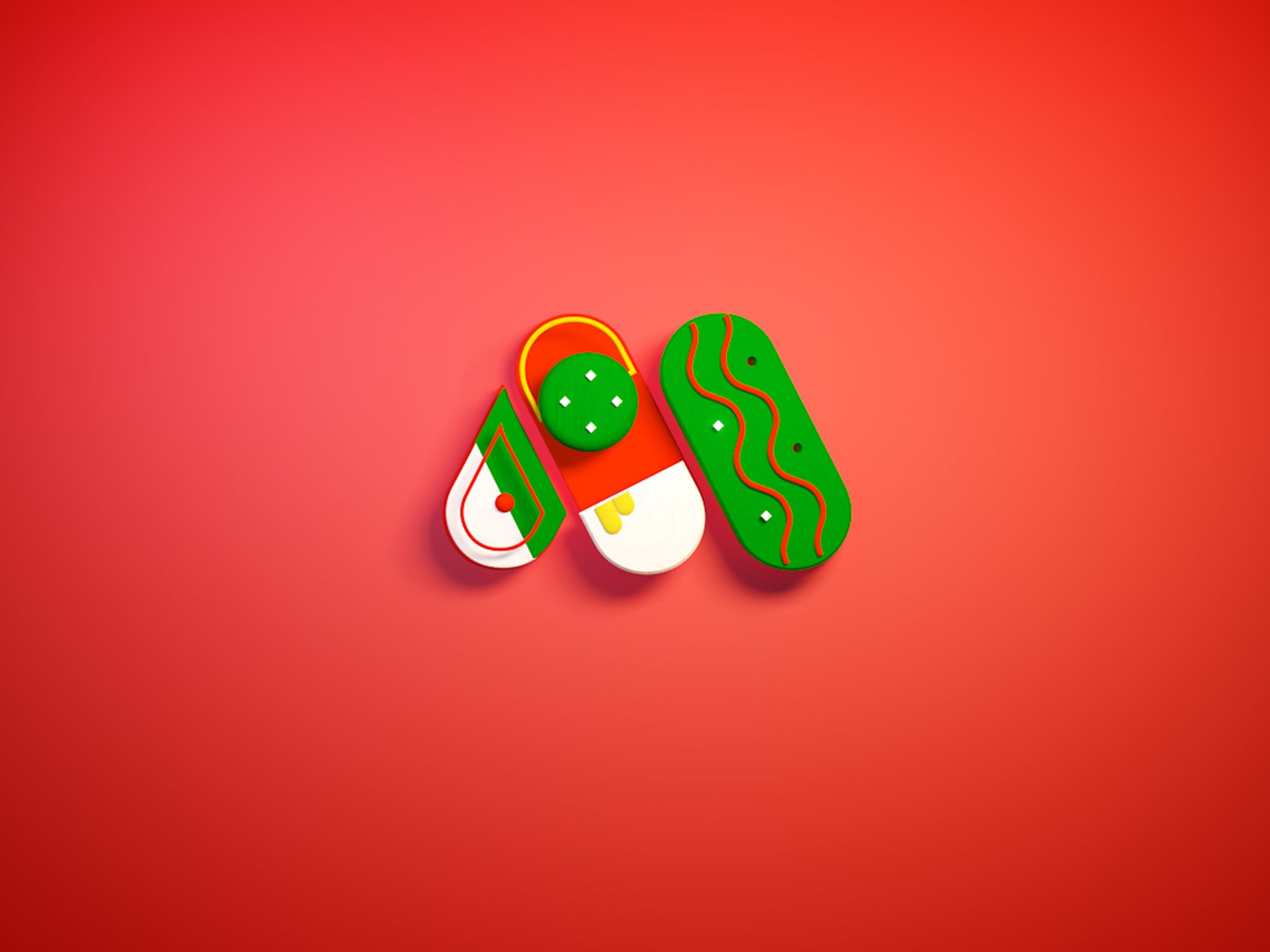 3Dイラストの練習-1