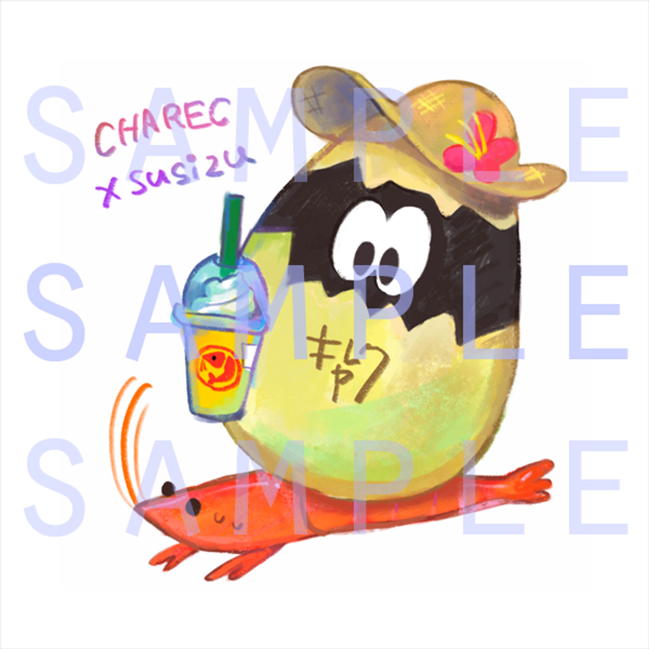 キャレク（東急ハンズ）コラボステッカー-1