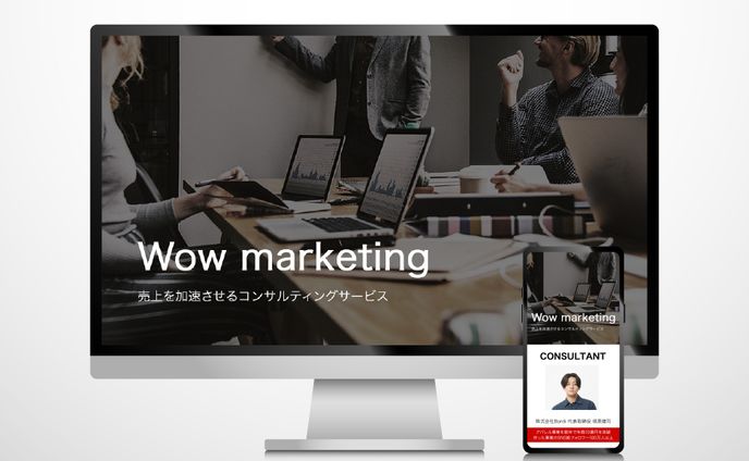コンサルティング、プロダクト・サービス紹介