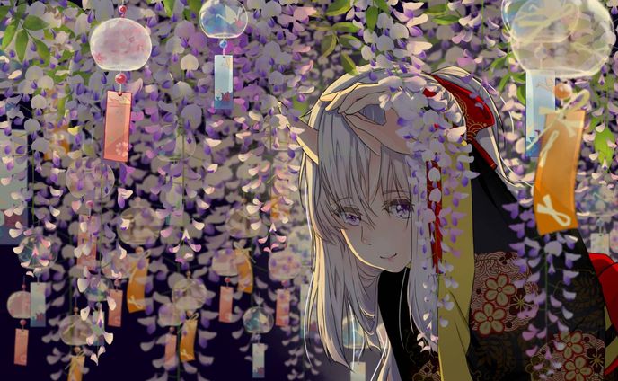 WisteriaFlower 紫藤花