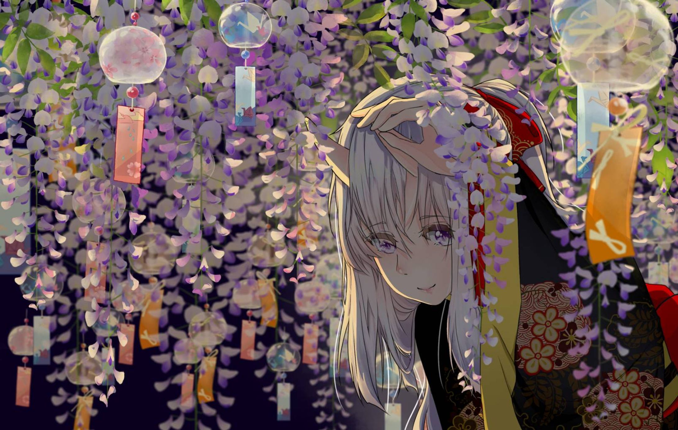 WisteriaFlower 紫藤花-1