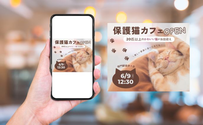 【バナー】保護猫カフェ
