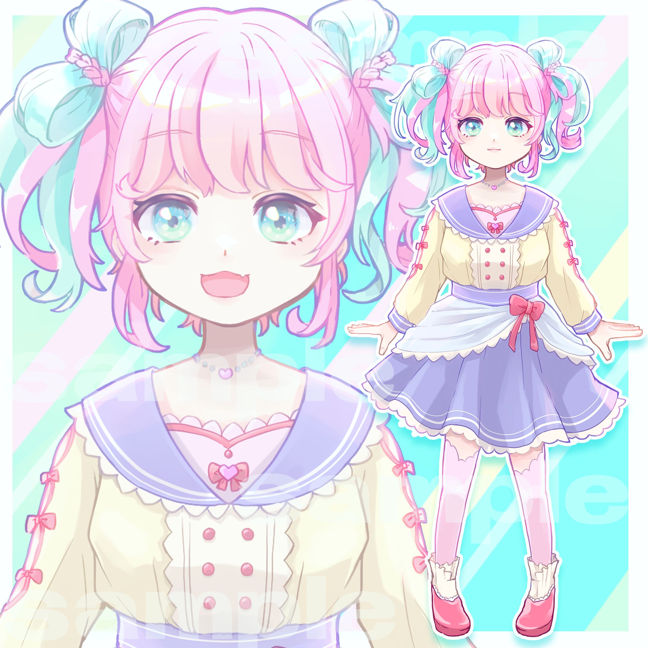 キャラクター立ち絵イラスト-1