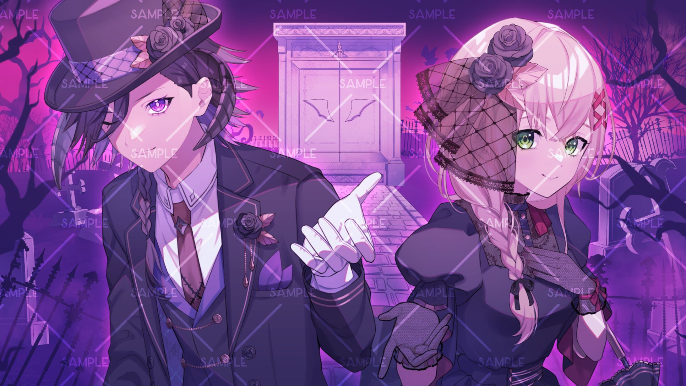 ハロウィンボイスドラマ用イラスト-1