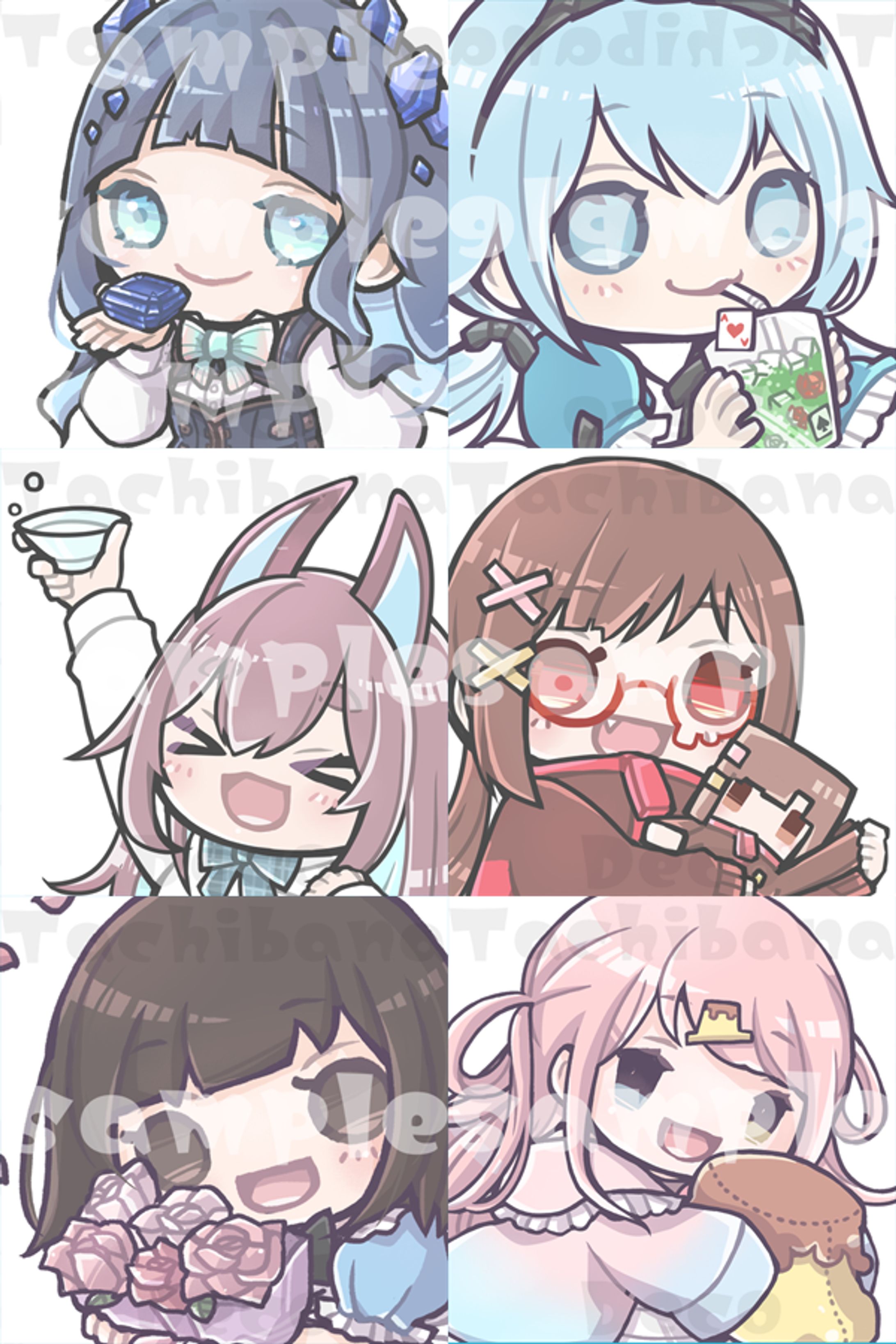 デフォルメキャラクターイラスト-1