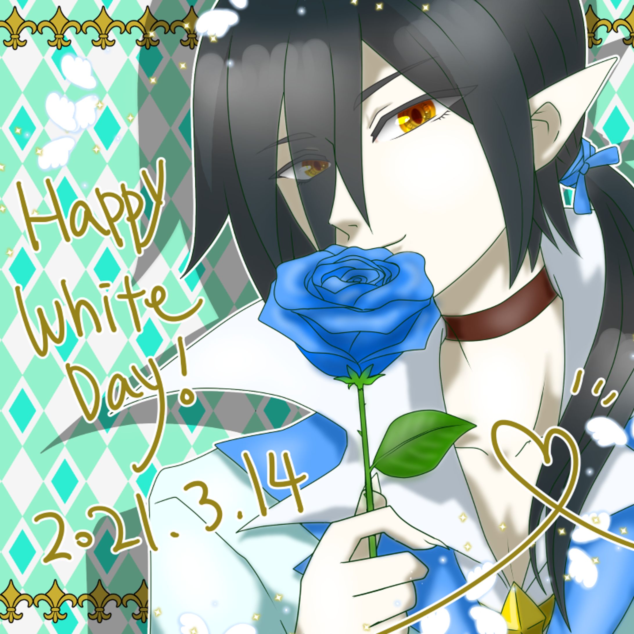 ファンアート　ホワイトデーアレンジ　絶望の神モロク様-1