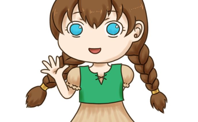 SDキャラクター作例1