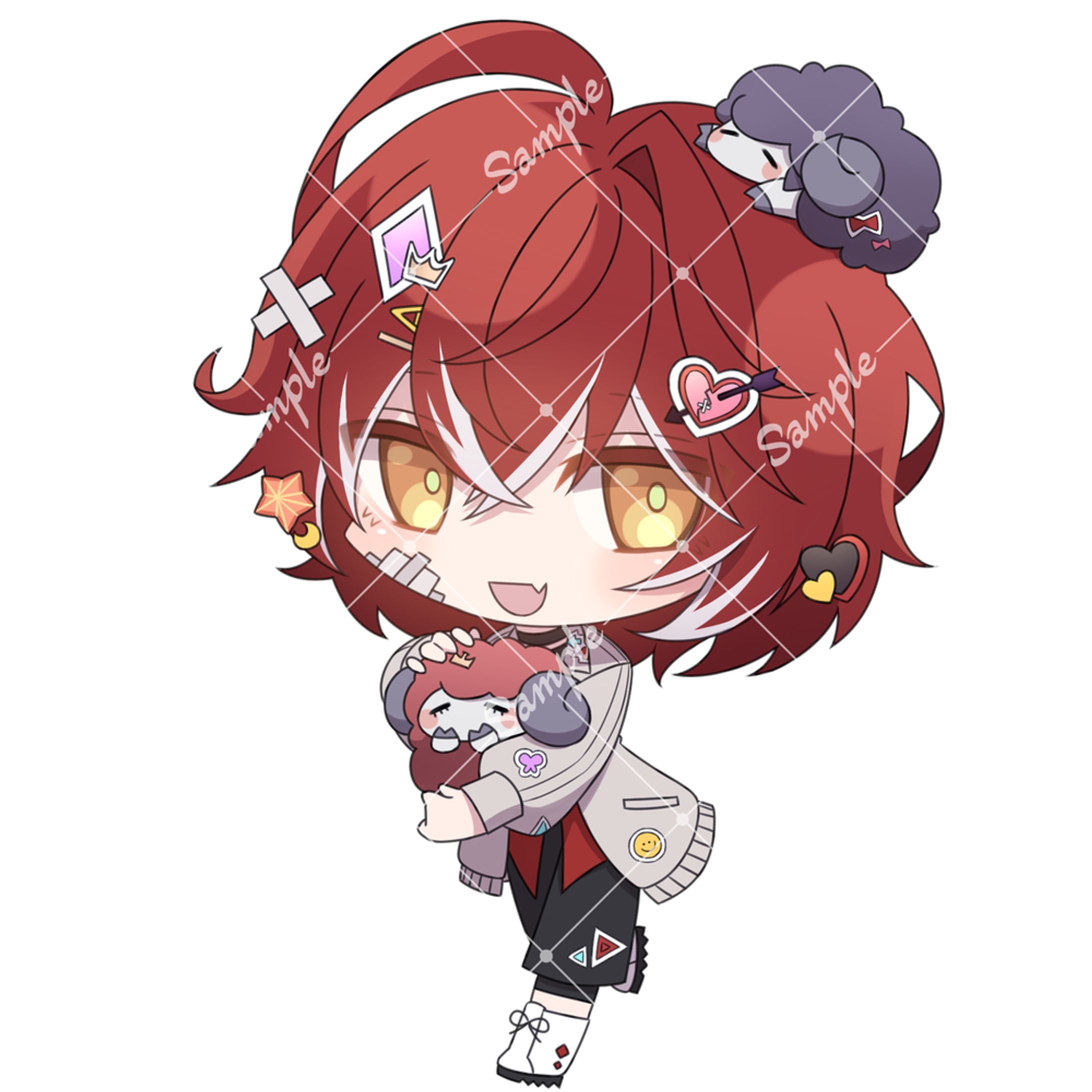 【藍様】デフォルメイラスト-1