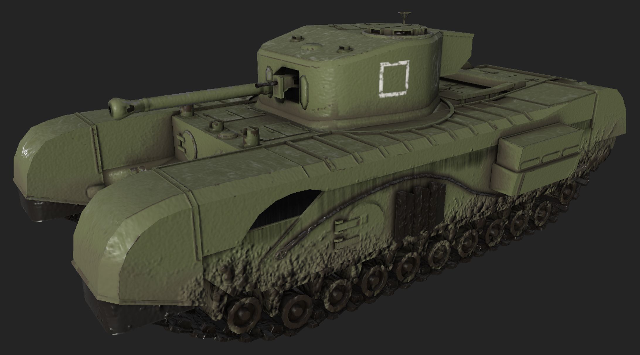Churchill tank-1