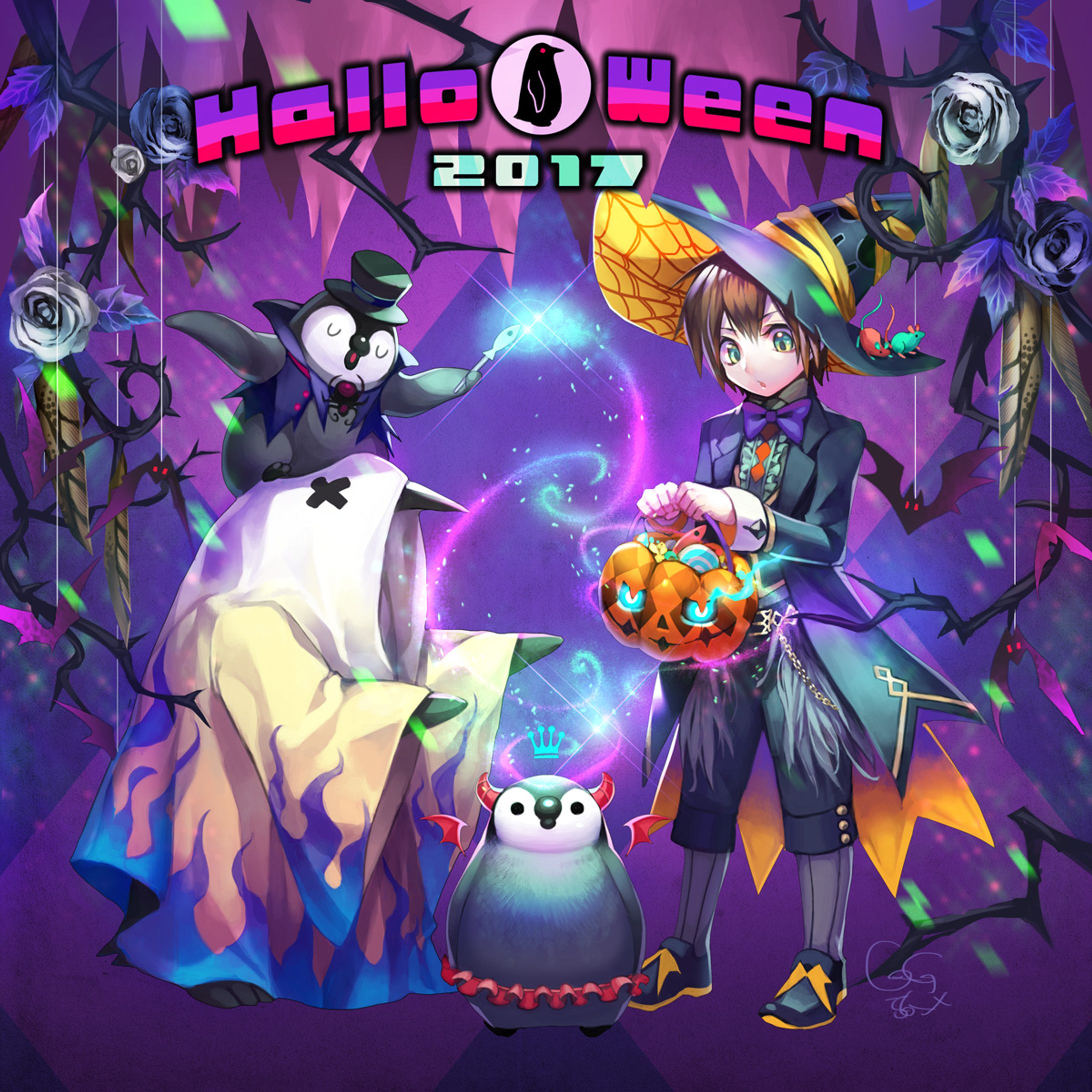 ハロウィーンイラスト-1