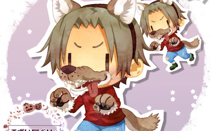 狼男のコスプレ