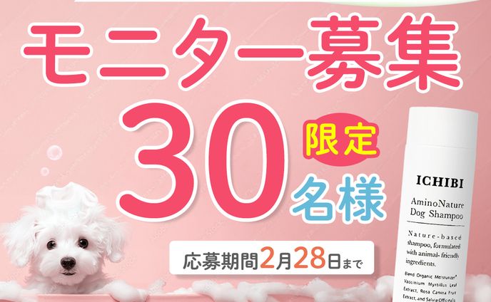 オーガニックドッグシャンプーバナー