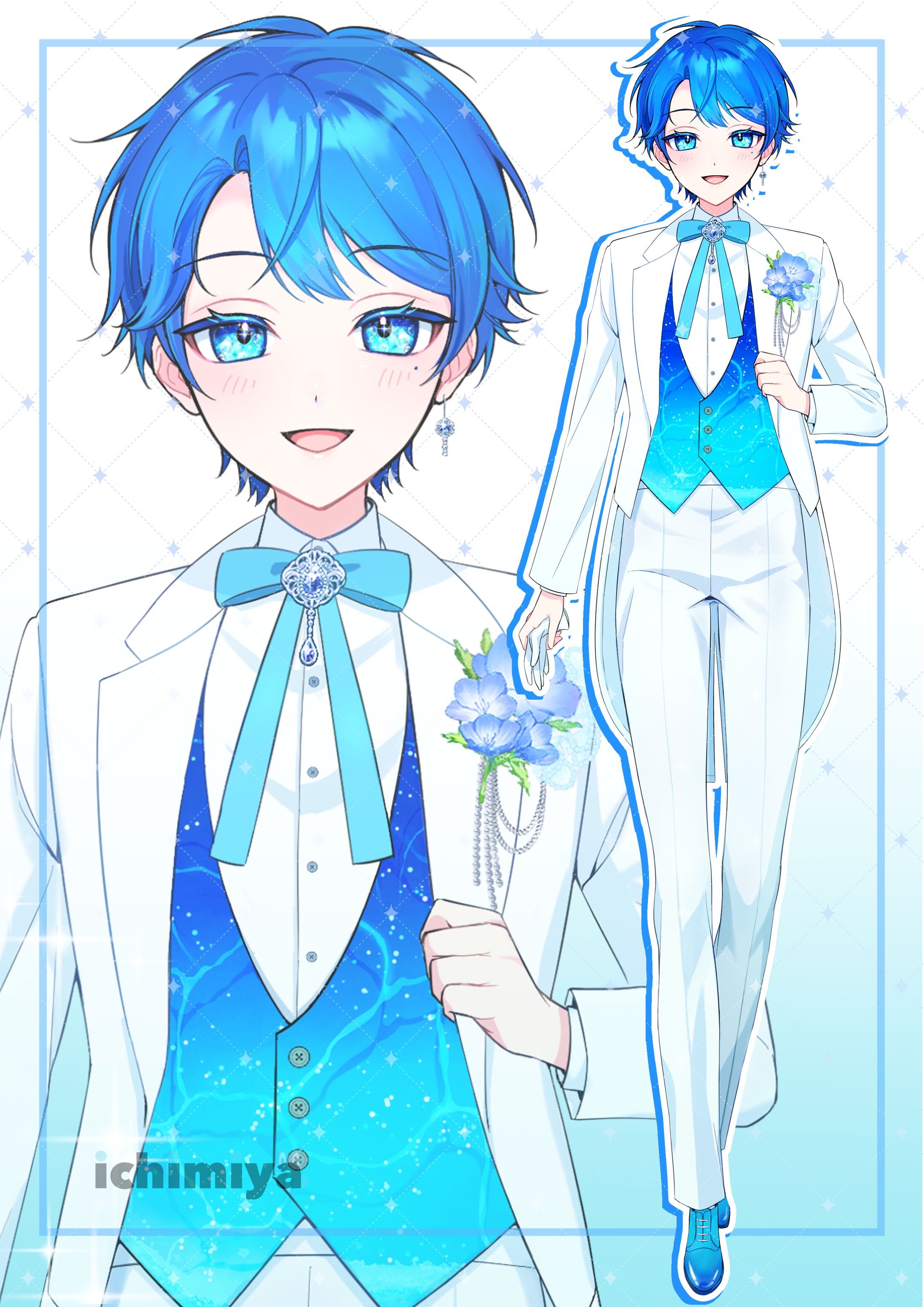 【ライバー立ち絵】シャルル・マリンライト 様-1