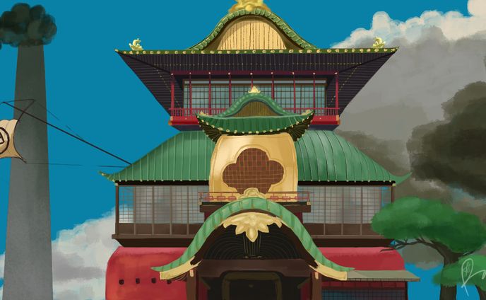 Spirted Away-Ghibli