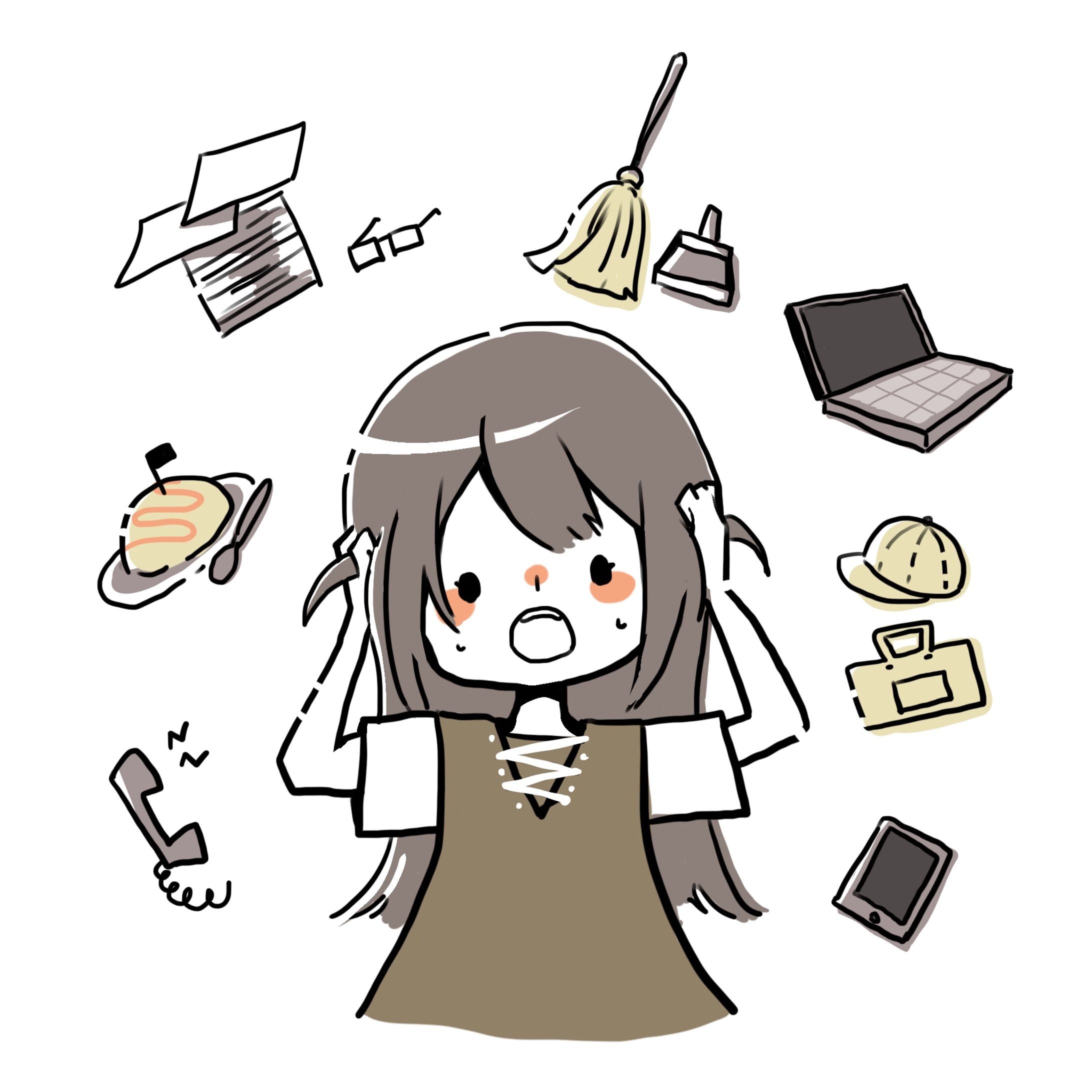【挿絵、カットイラスト】-1