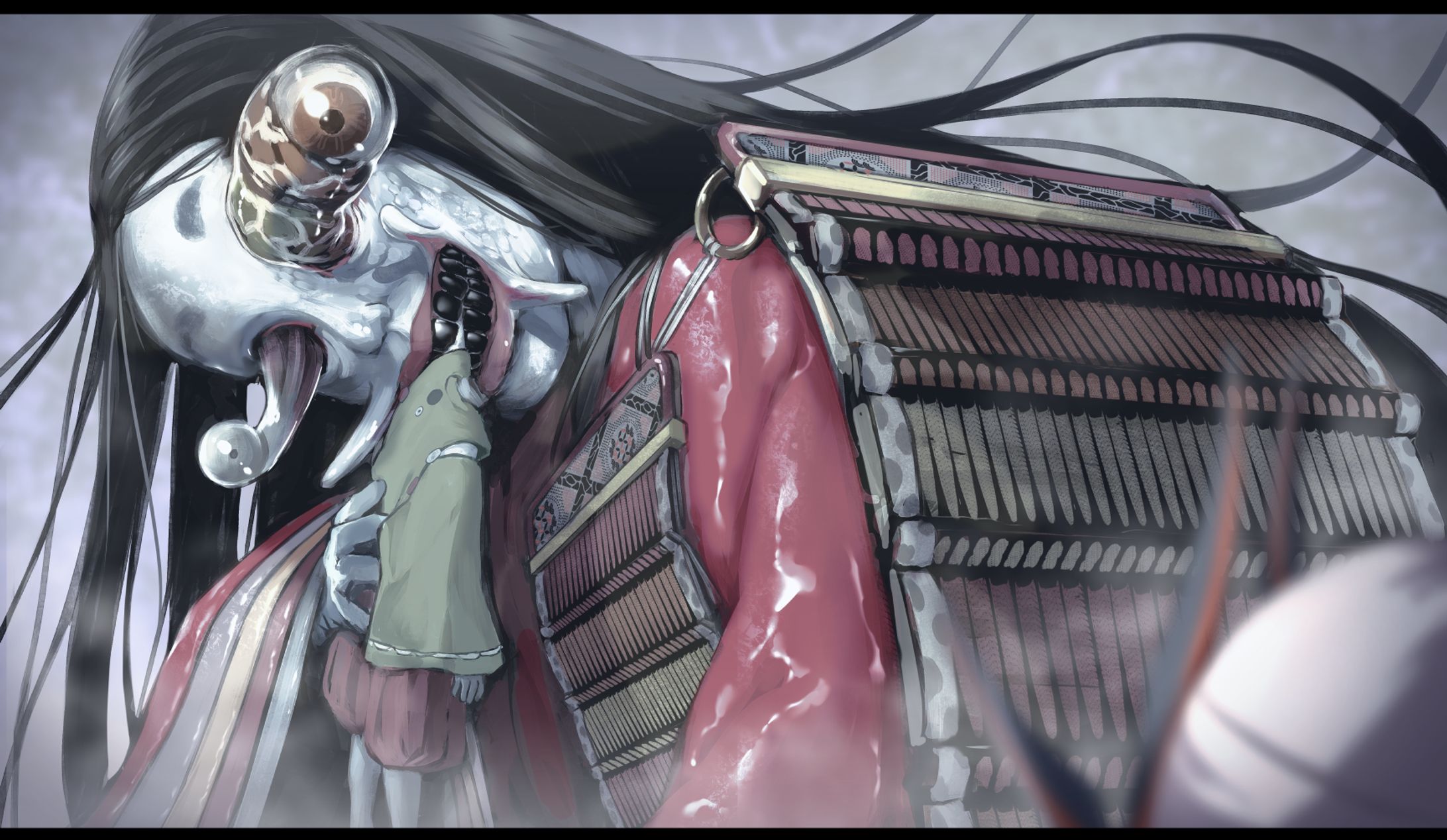 ホラークリーチャーデザイン１「蛞蝓女房」-1