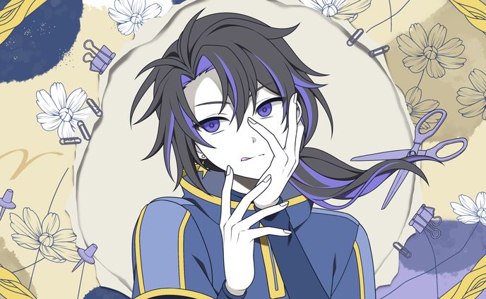 鳴雷ショーハ様　歌ってみたイラスト