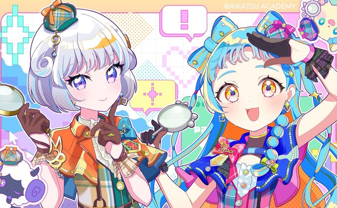 アイカツアカデミー！Peace探偵団☆様「うぃるびー・ざ・めいたんてい！」MVイラスト