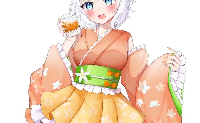 お酒のラベルイラスト