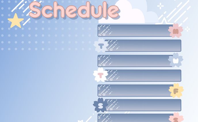 Panels + Schedule