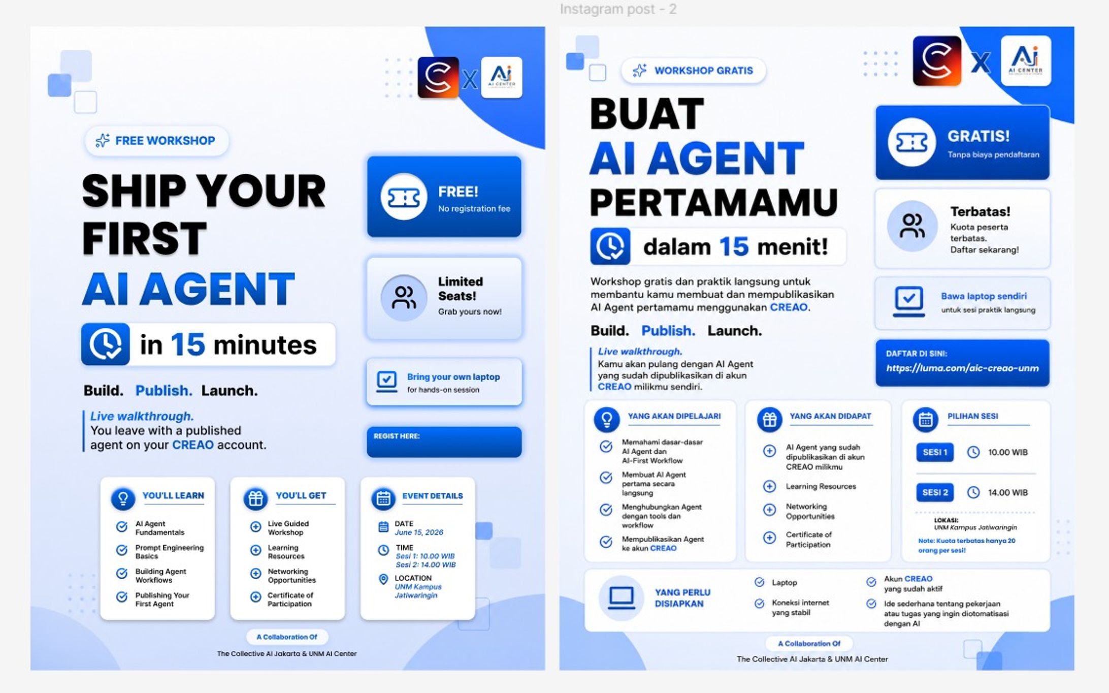 AI Agent Workshop Promotional Poster-1