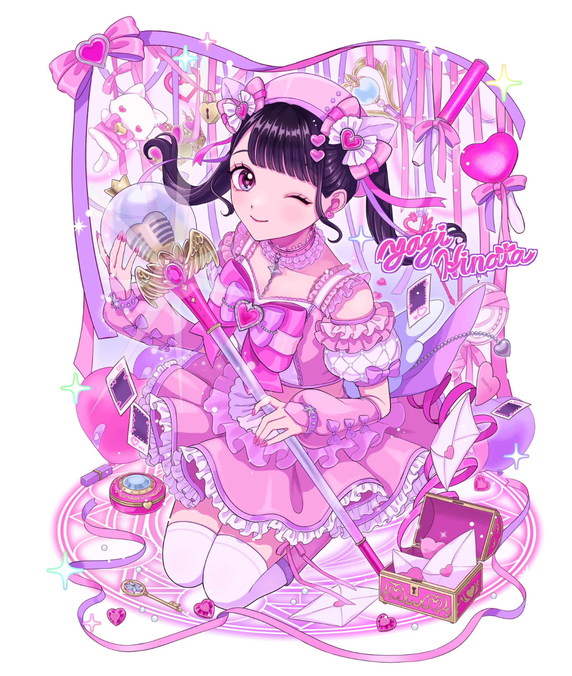 FES⭐︎TIVE 八木ひなた様 バースデーイラスト-1