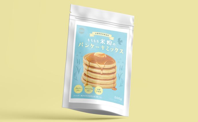 パンケーキパッケージ（架空）