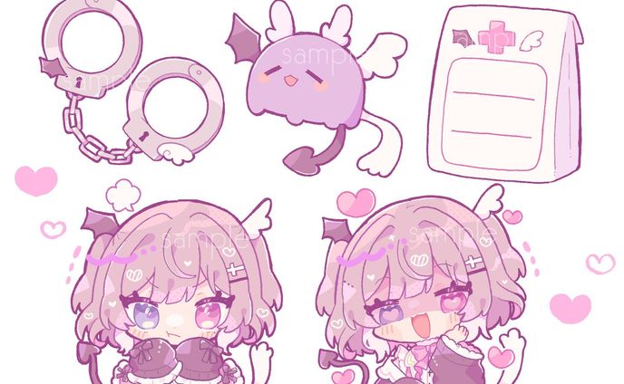 甘羽こあた様メンバーシップスタンプ