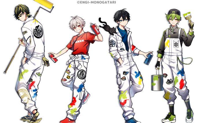 ENGI-MONOGATARI 等身イラスト