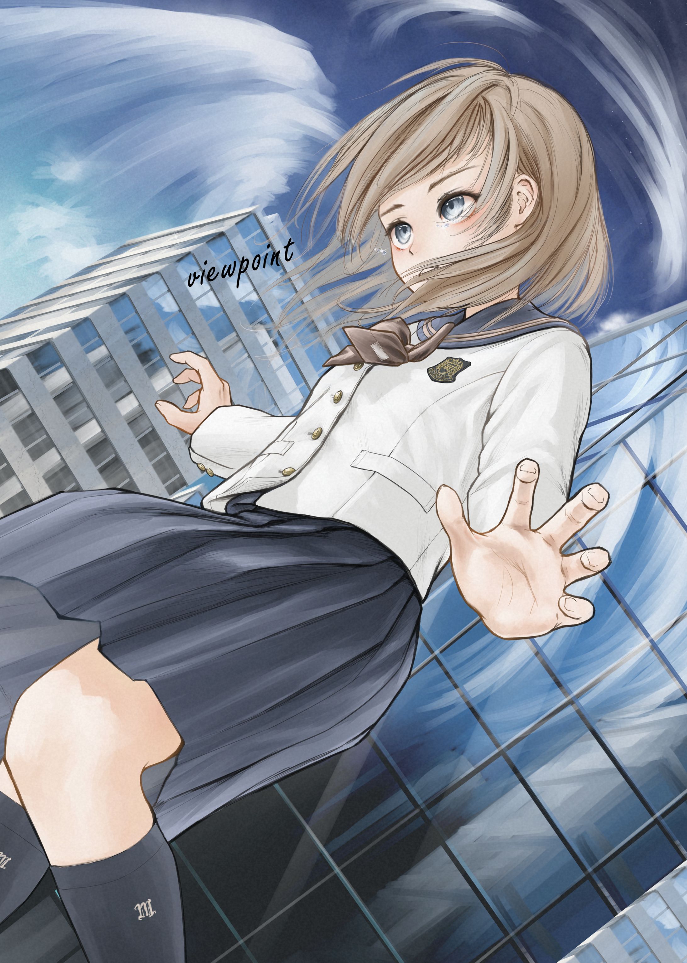 青い、青い空-1