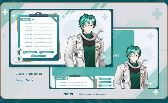 Overlay Ruki Yahea (Chat & Gaming)