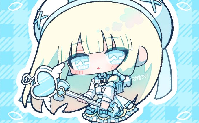 ステンドグラス、少女