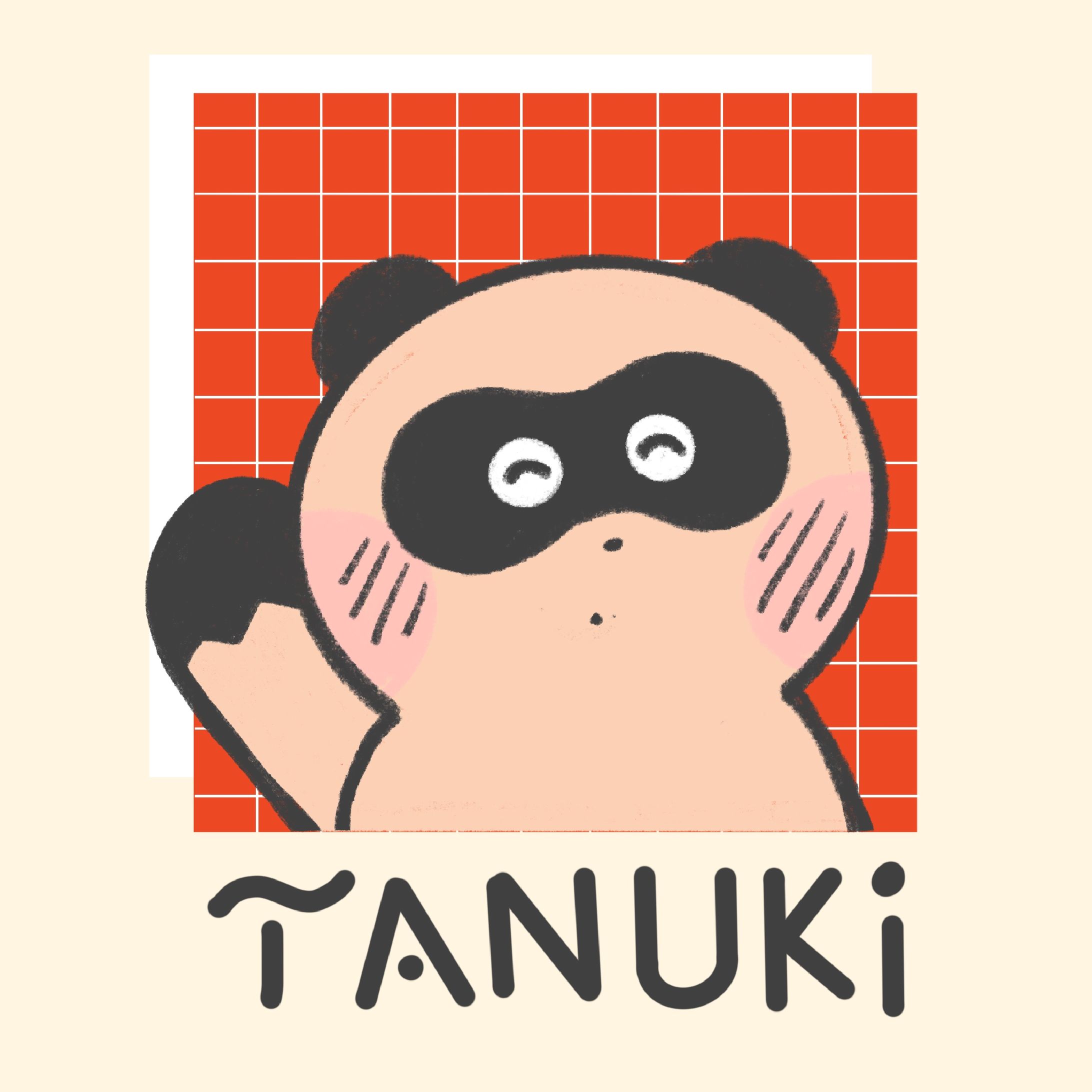 マスコットキャラクター「TANUKi」-1