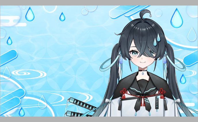 【デザイン】モチーフ背景