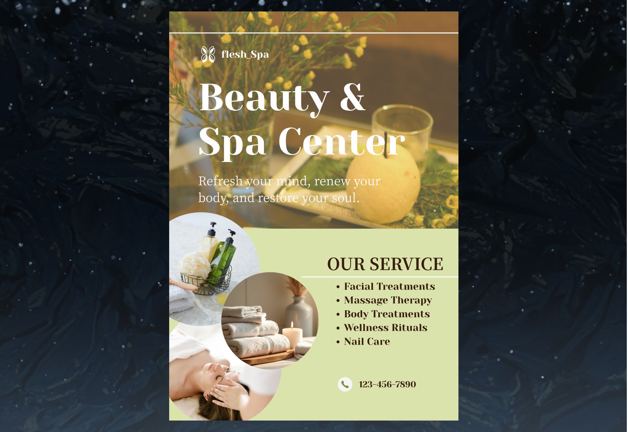 美容系チラシ①-1