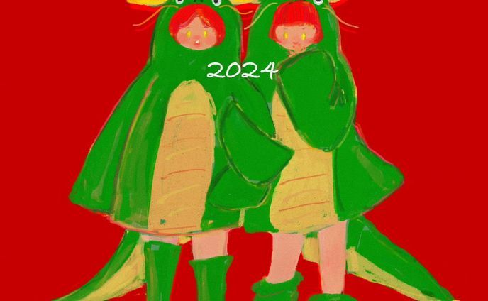 🐲2024🐲
#illustration #イラスト #イラストレーション #ゆるいイラスト
#イラスト好きな人と繋がりたい #イラストグラム