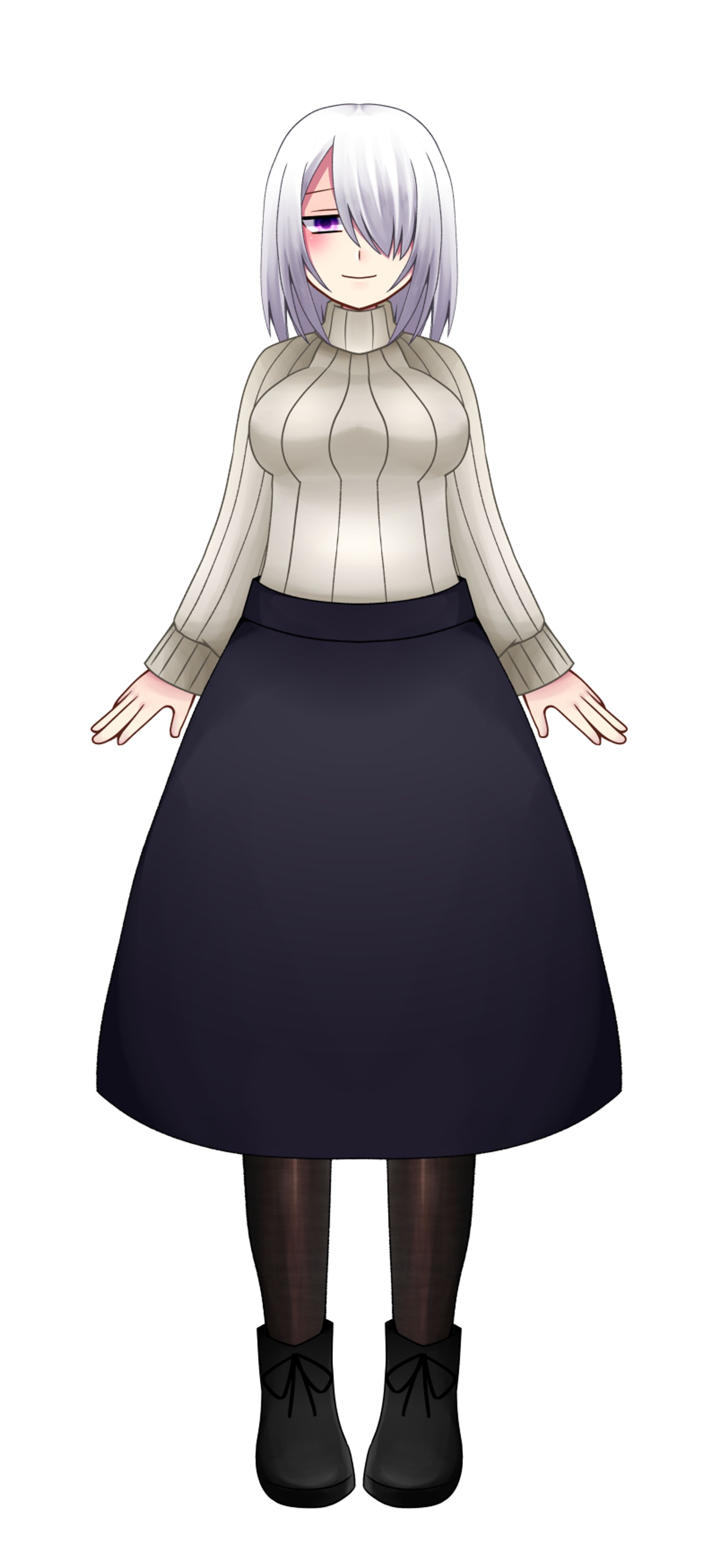 文月まりあ(立ち絵)-1