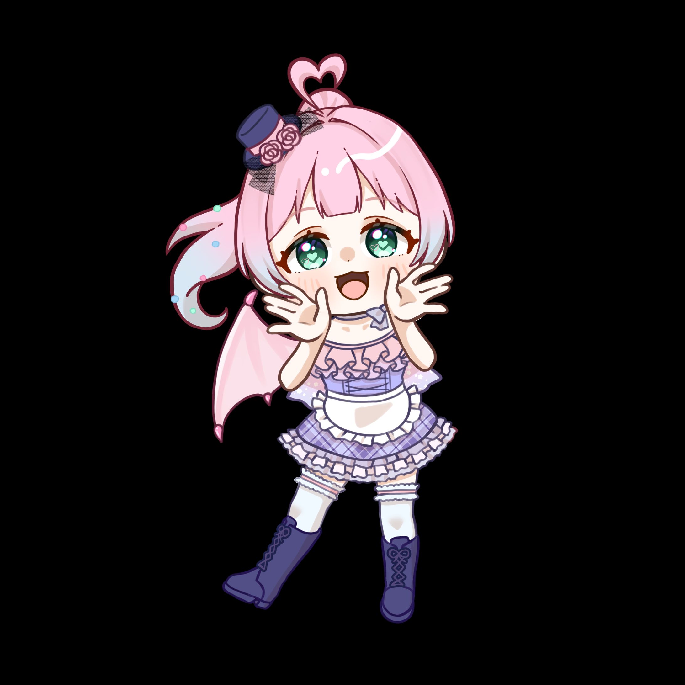 愛苺 らび様　アイドル衣装　ミニキャラ-1
