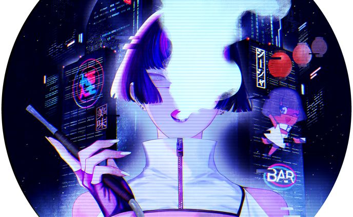 【シーシャ&バーMATEREAL様】看板イラスト