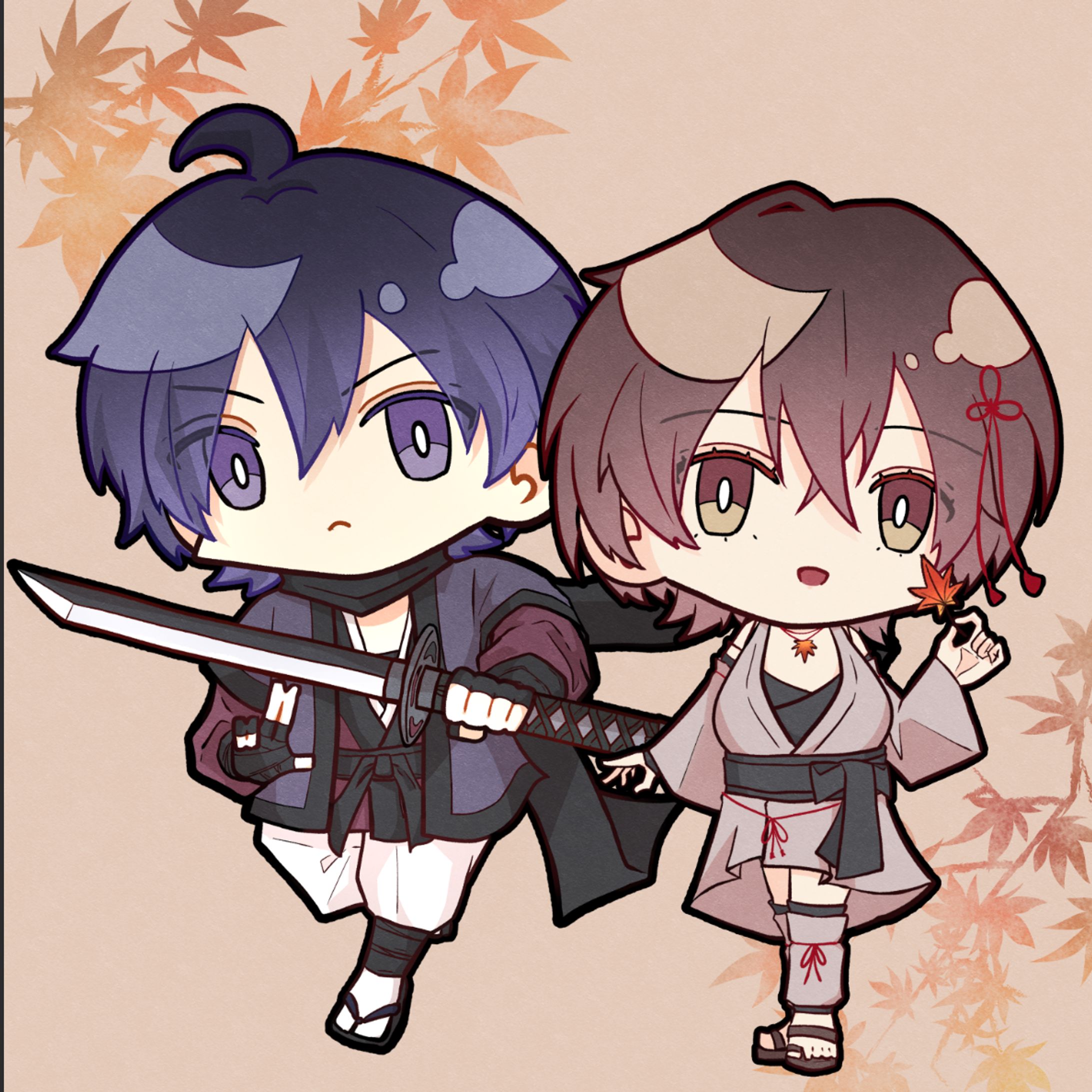 時雨&紅葉-1